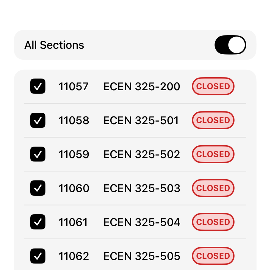 Unlimited watchlist